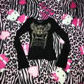 Flare Sleeve Grunge 2000s Top
