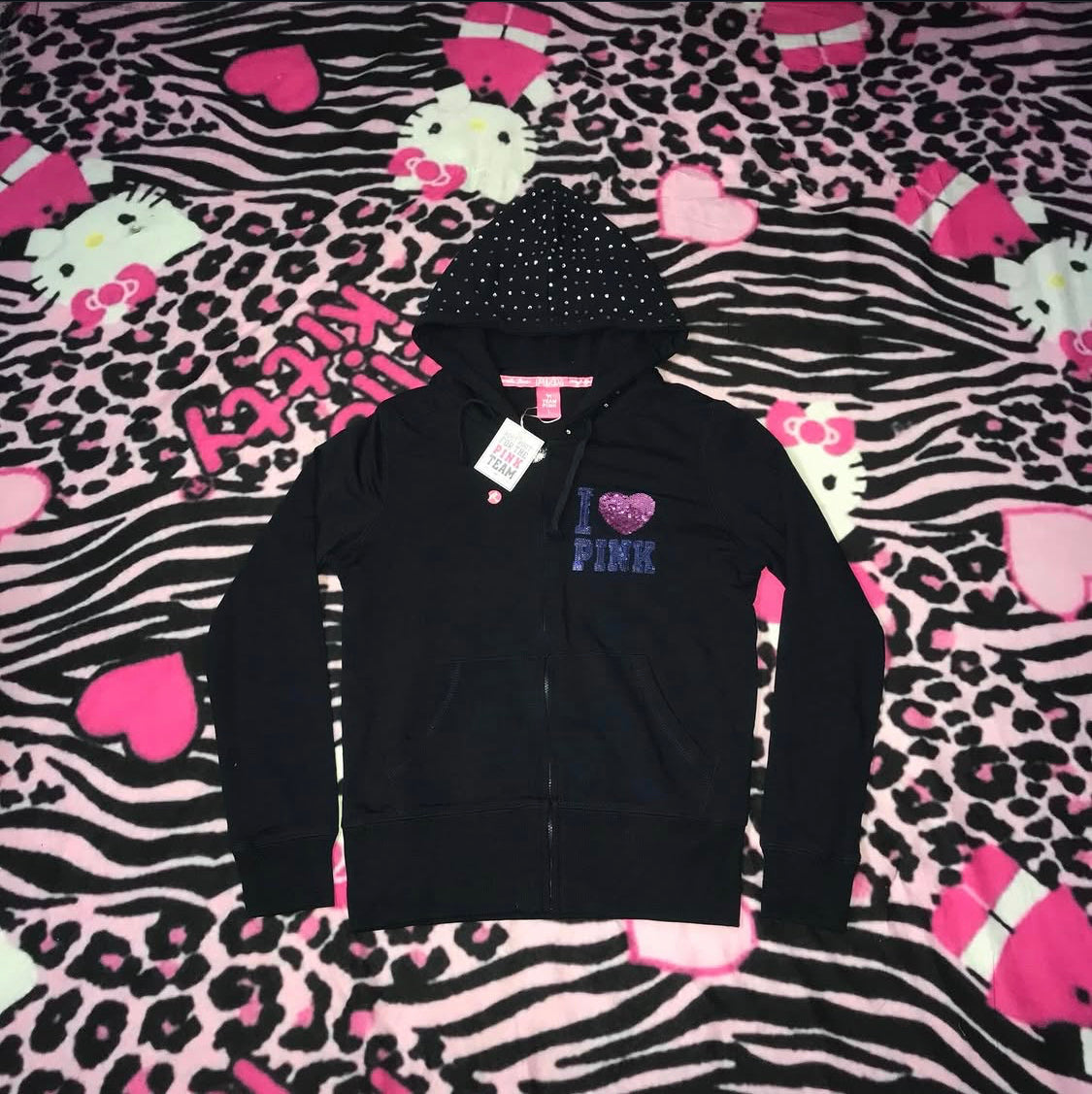 Love PINK Sequin Zip Up Jacket