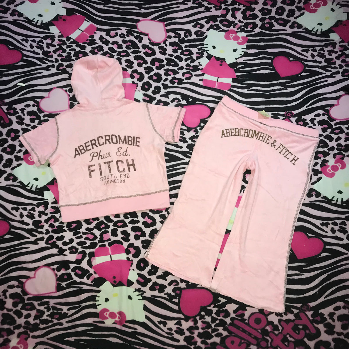 Abercrombie & Fitch Deadstock Capris Set
