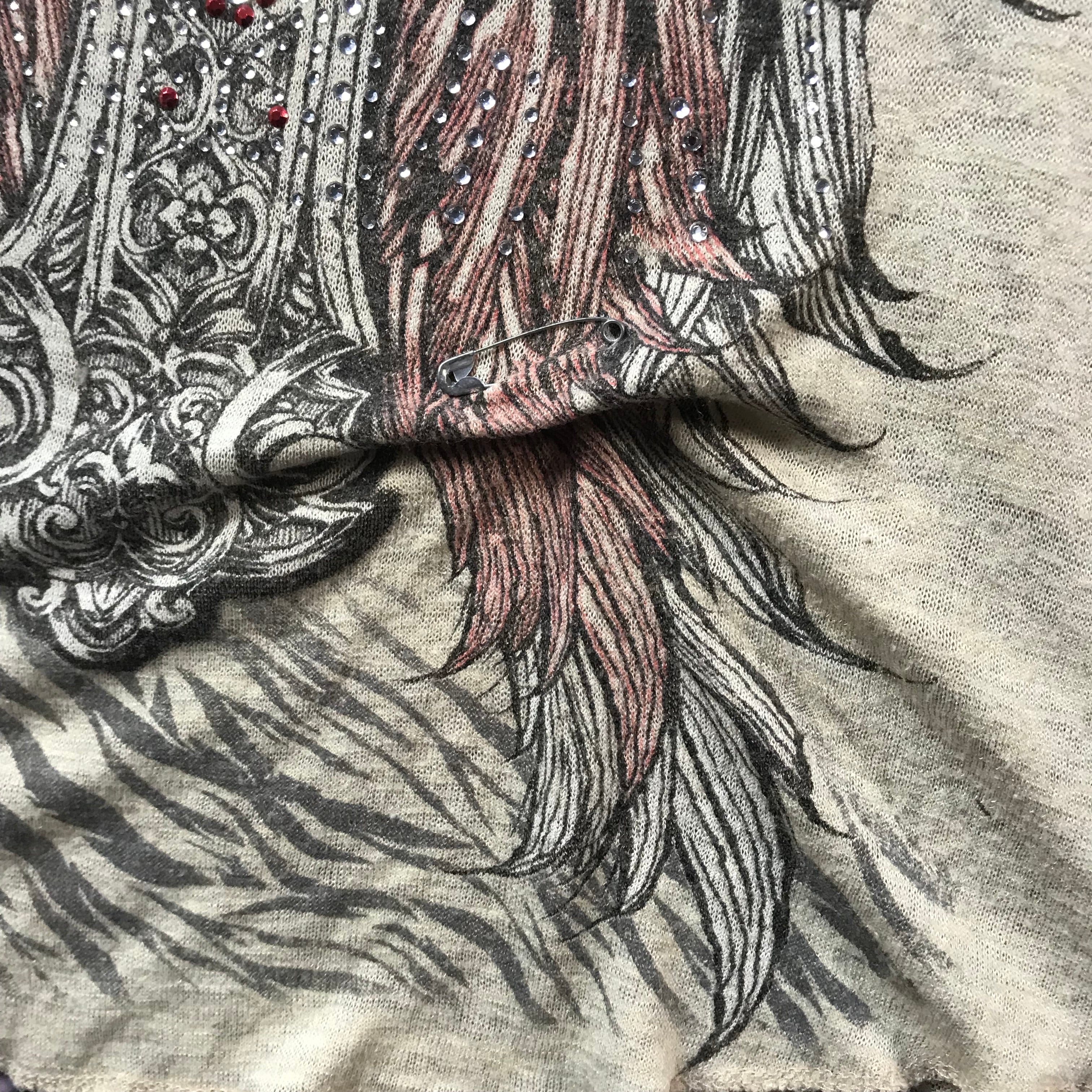 Grunge Red Ranch tee