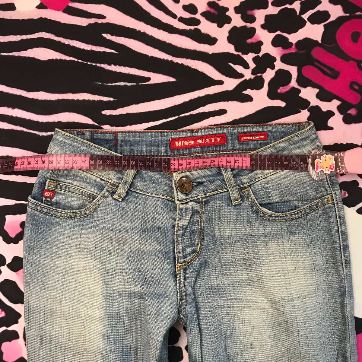 Miss Sixty Lowrise Flared Jeans