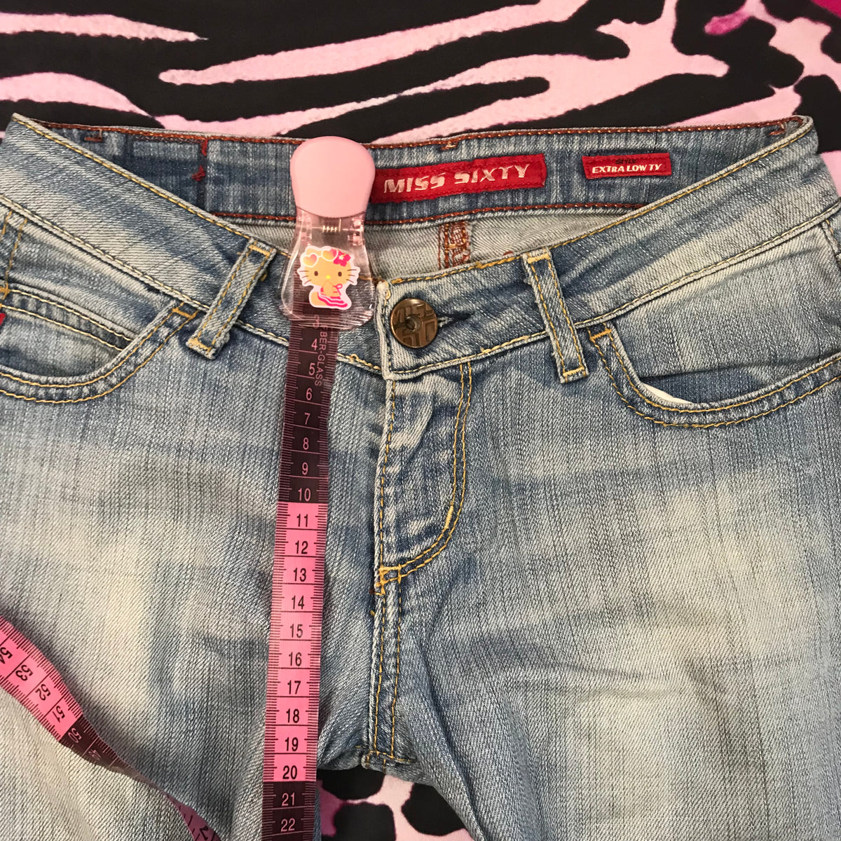 Miss Sixty Lowrise Flared Jeans