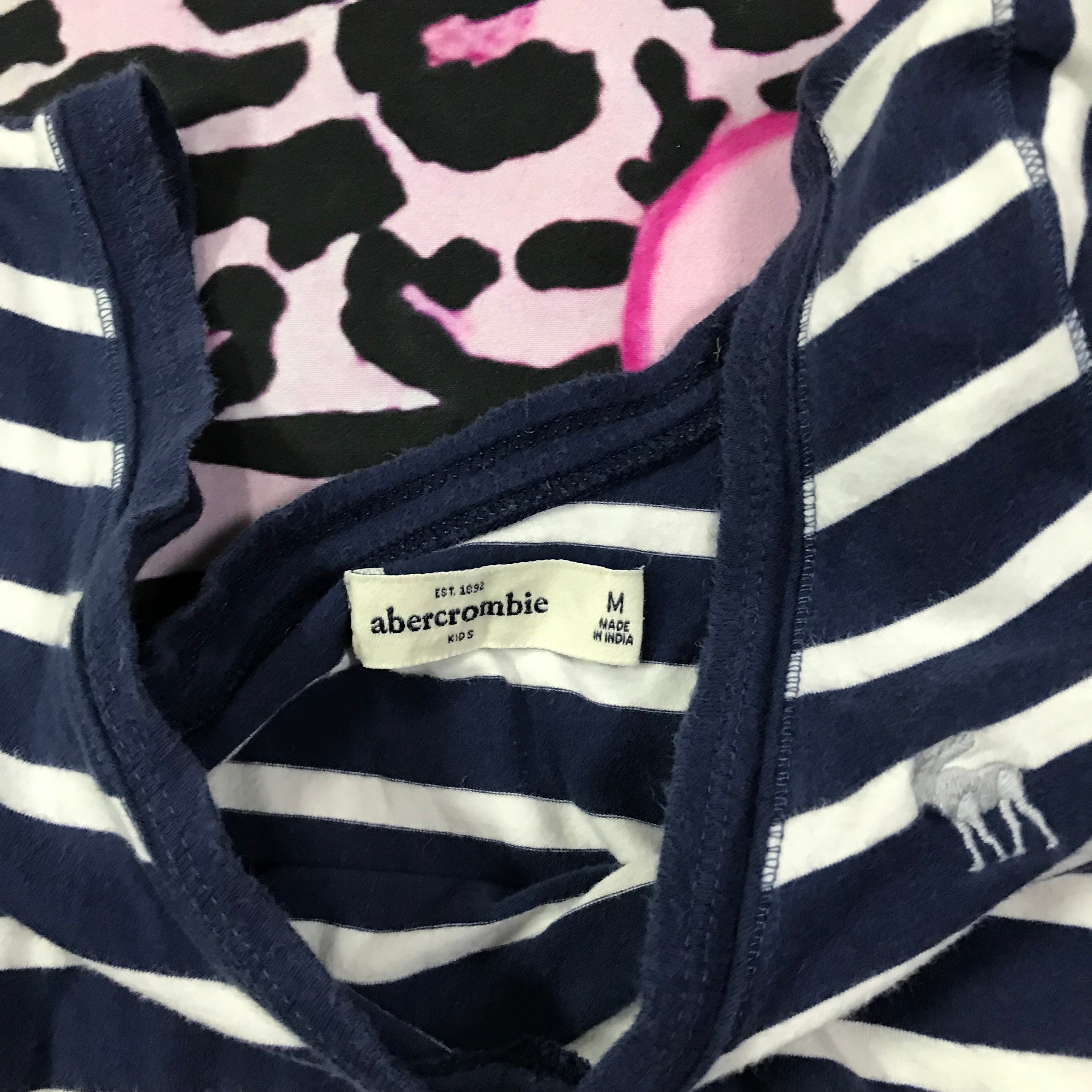 Abercrombie & Fitch LongLine Stripe Top