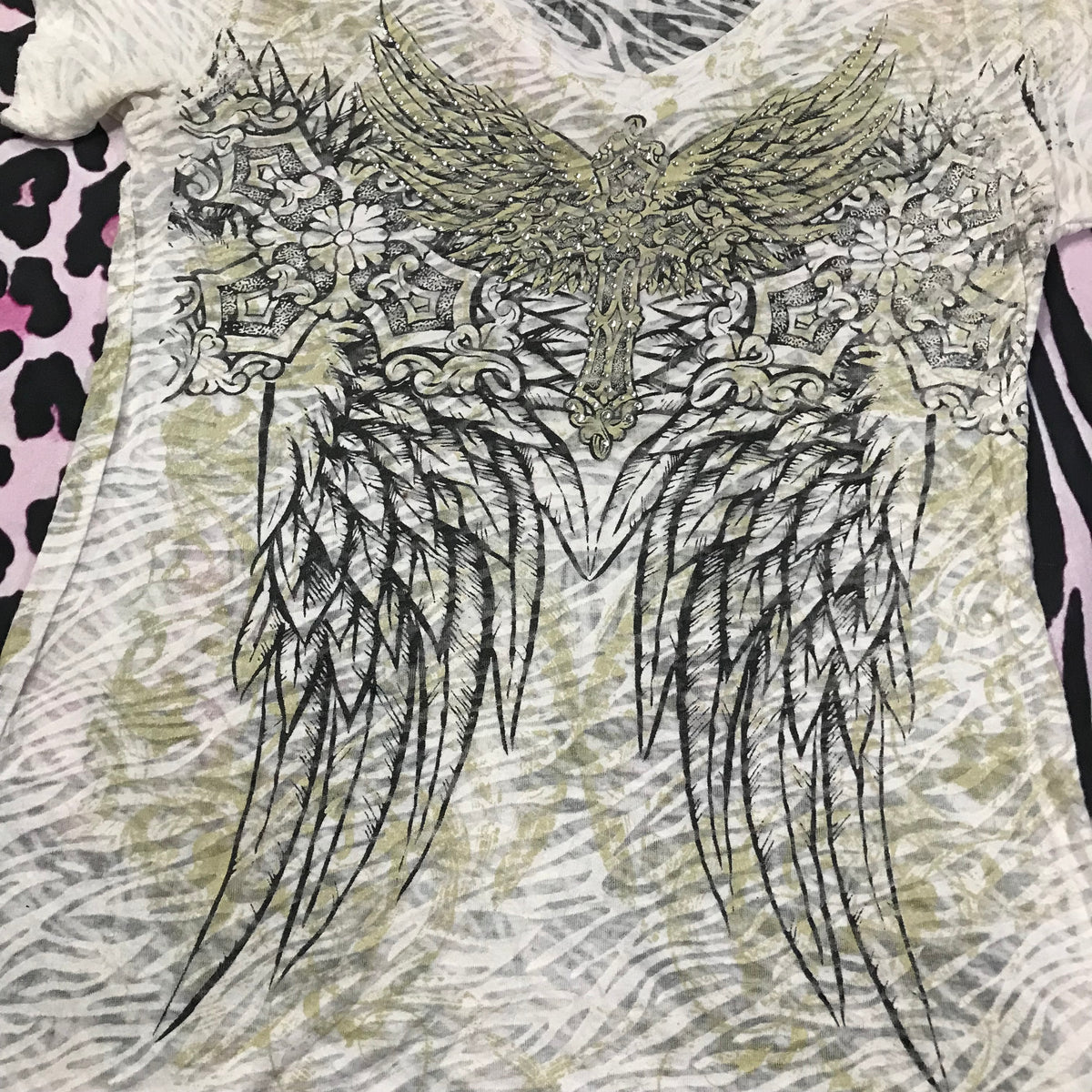 Grunge 2000s Sheer Top