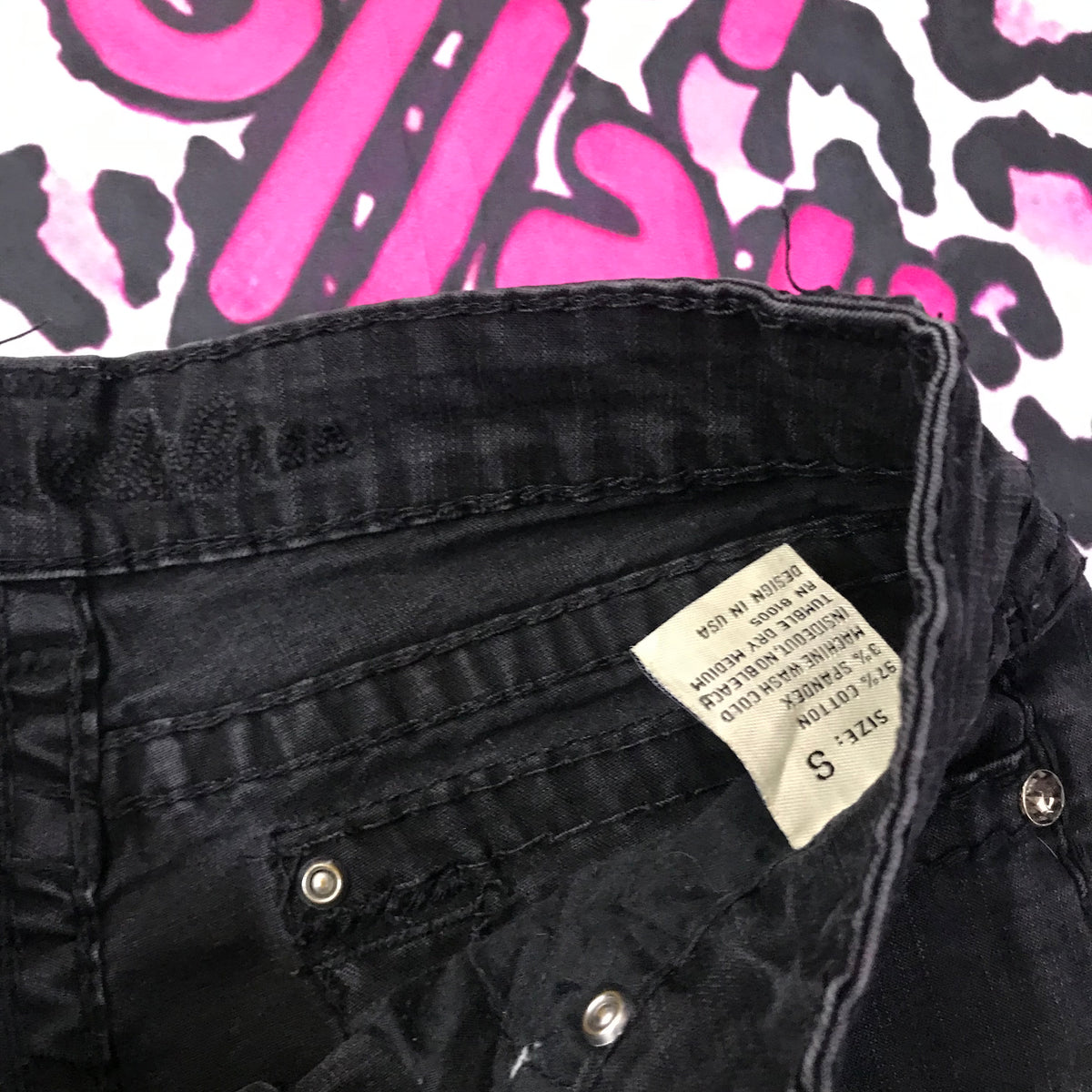 LA Lowrise Mini Shorts