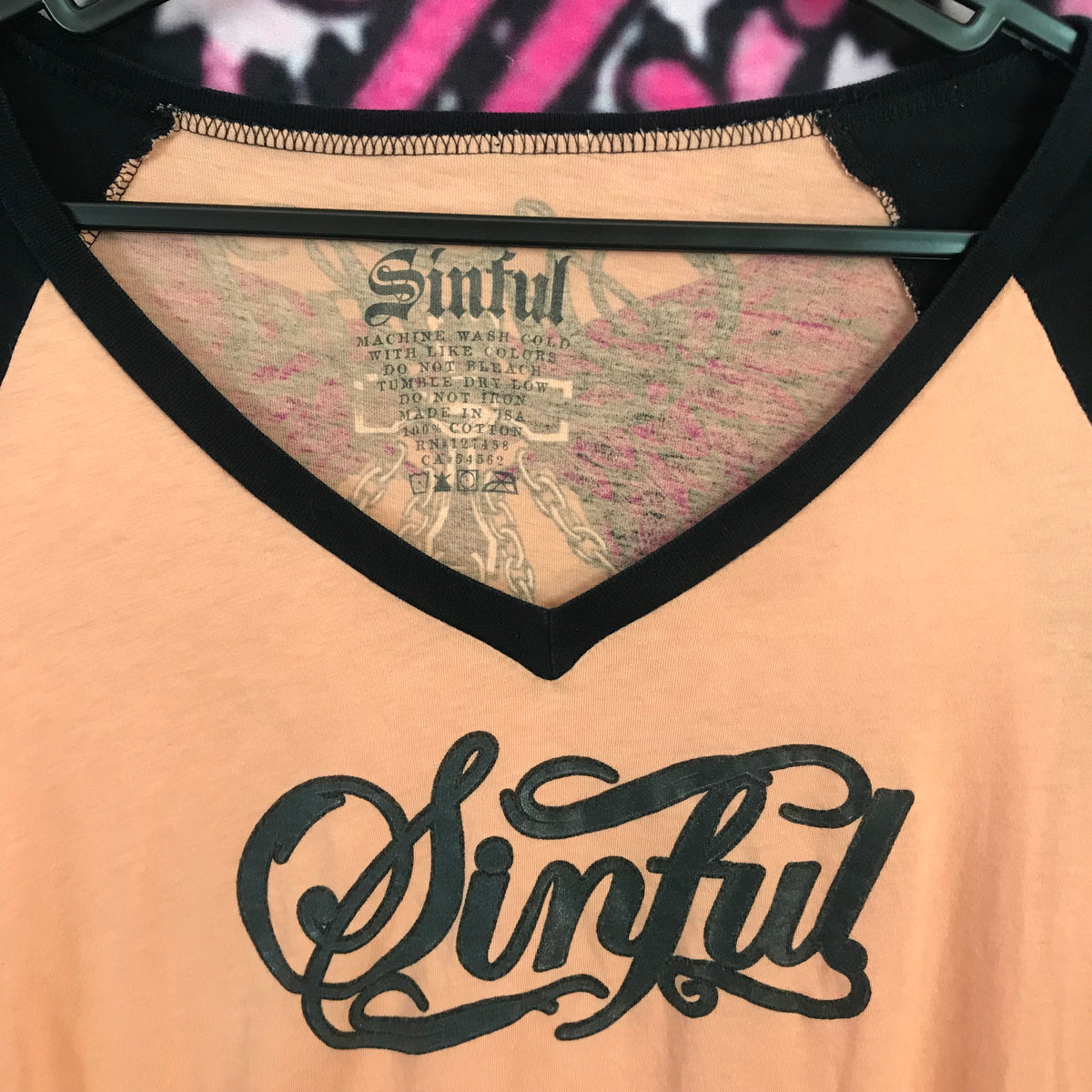 Sinful affliction top