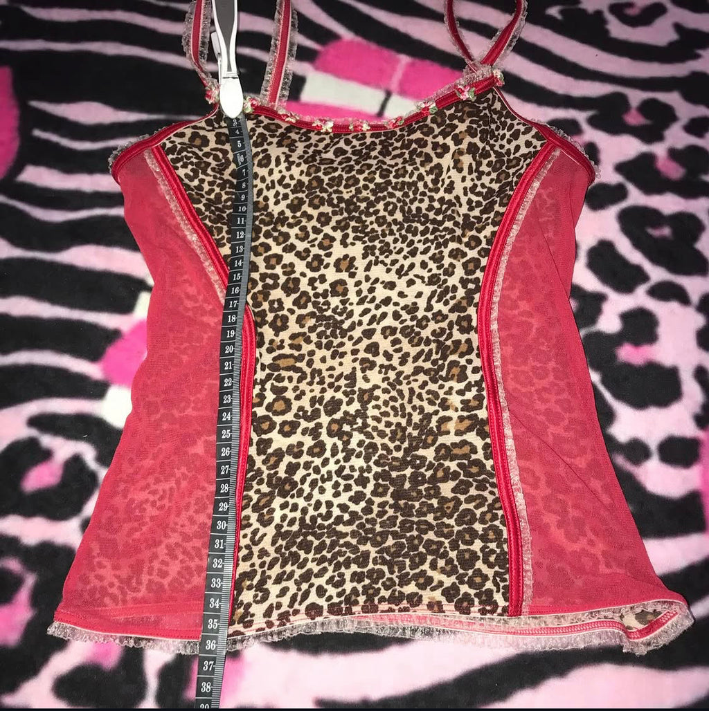 Babyphat Leopard Camisole