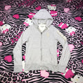 Abercrombie Oversized Zipup Hoodie Top