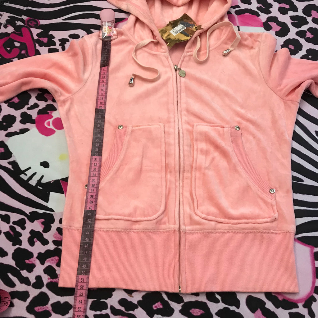 Deadstock Bebe Velour Baby Pink Set