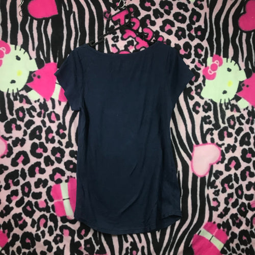 Aeropostale Waffle Knit baby tee
