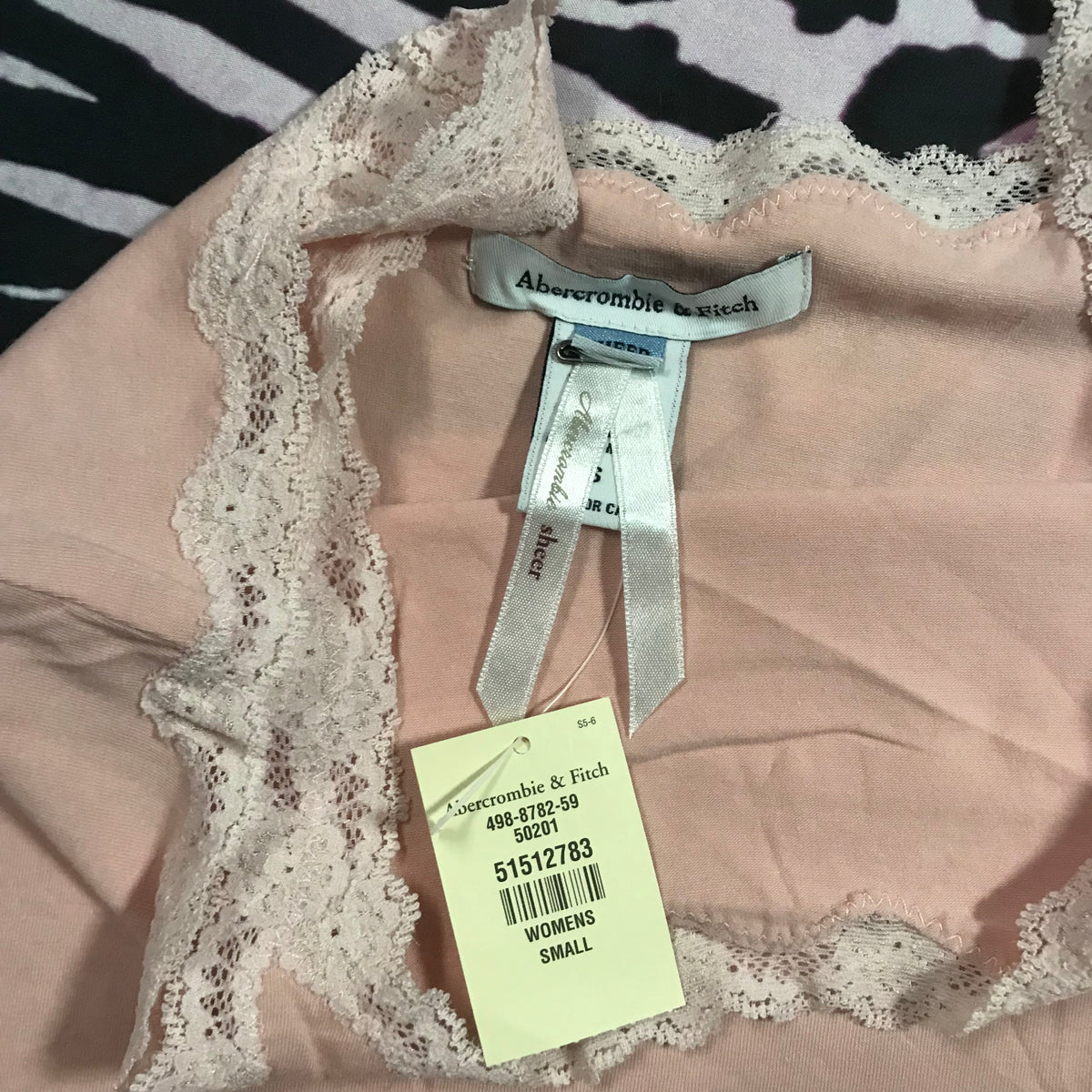 Deadstock Abercrombie Baby Pink Cami