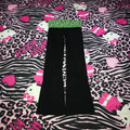 Lowrise Fold Over Leggings Flare Pants