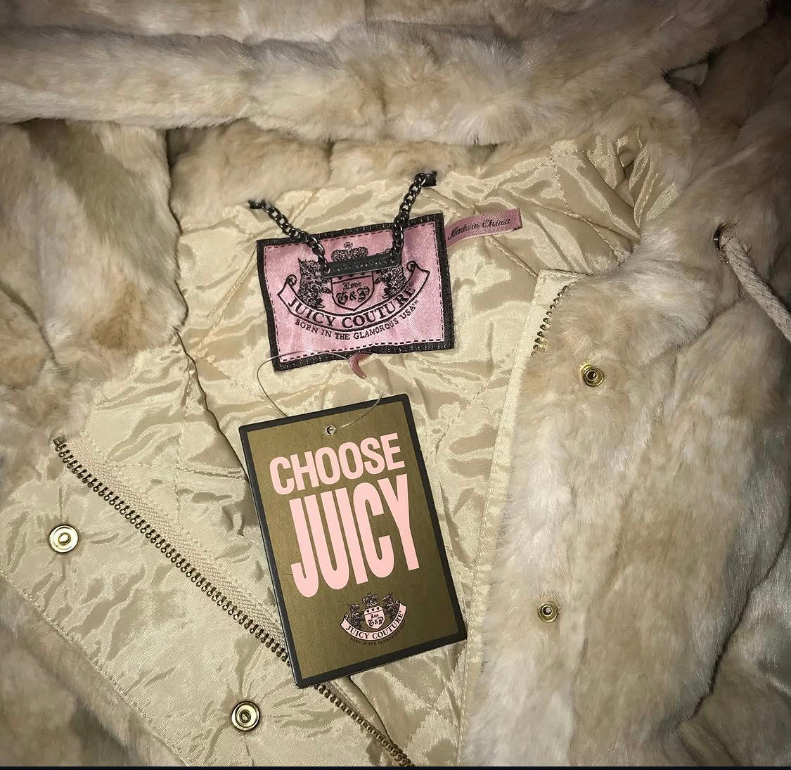 Juicy Couture Fur Jacket