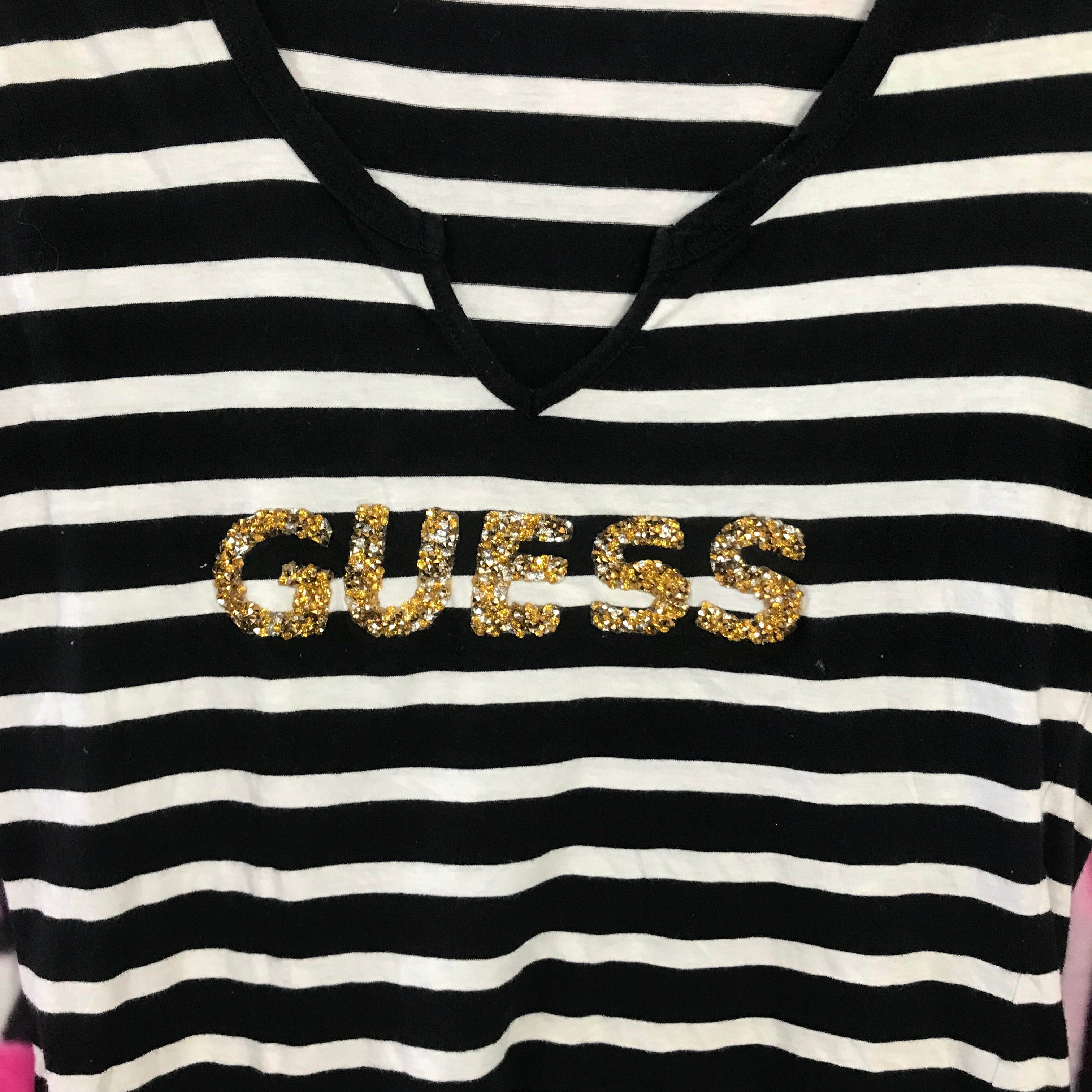 Guess stripe tee