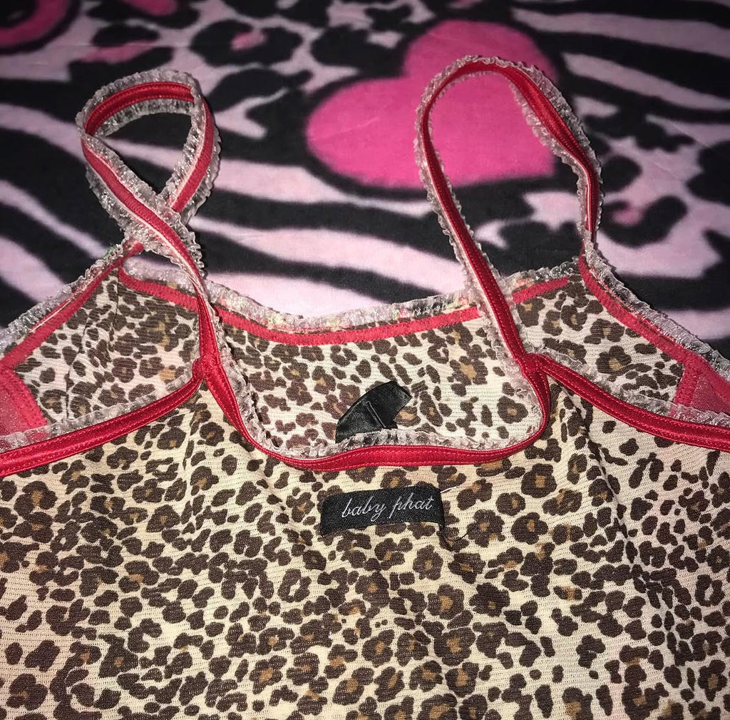 Babyphat Leopard Camisole