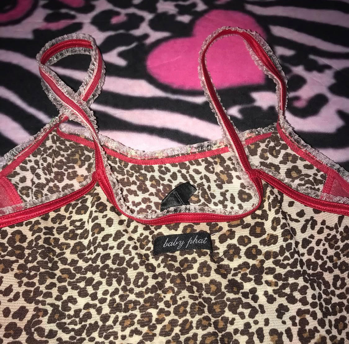Babyphat Leopard Camisole