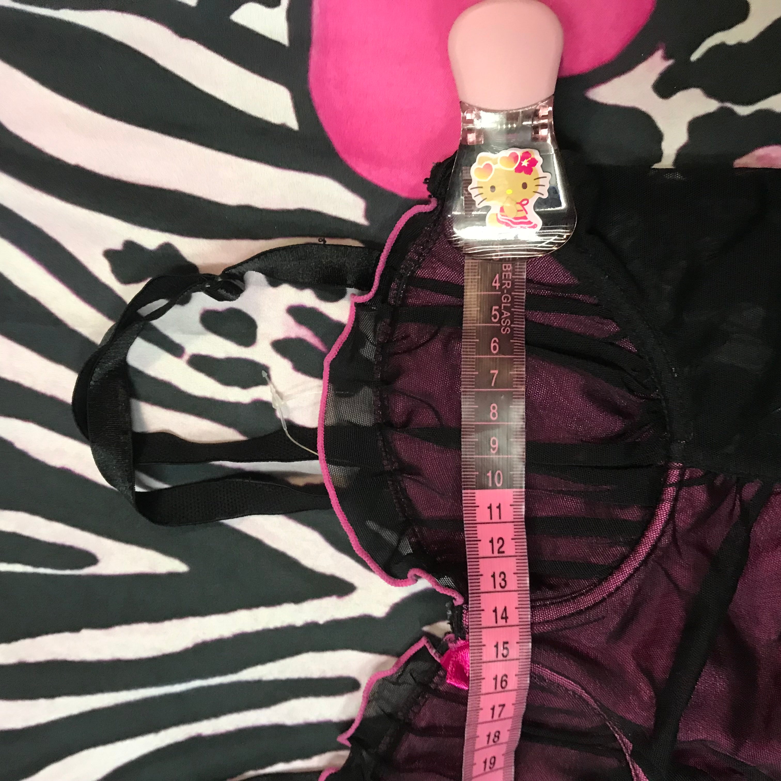 Babydoll Mesh Corset Cami