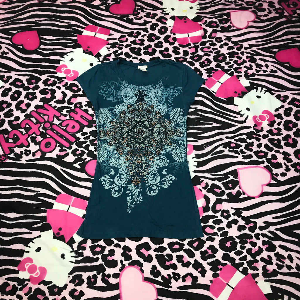 Grunge baby tee