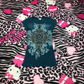 Grunge baby tee