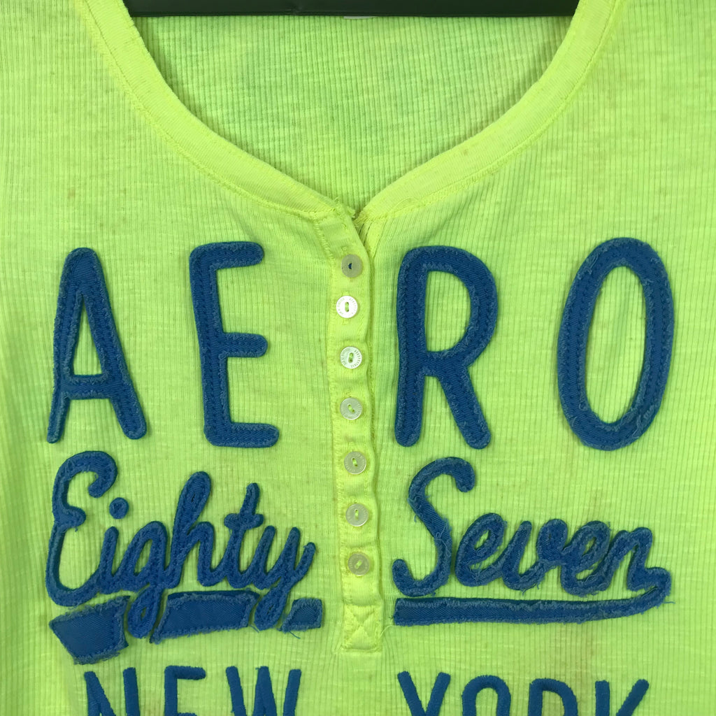 Aeropostale Henley style baby tee