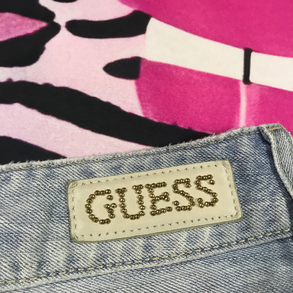 Guess Lowrise Mini Shorts