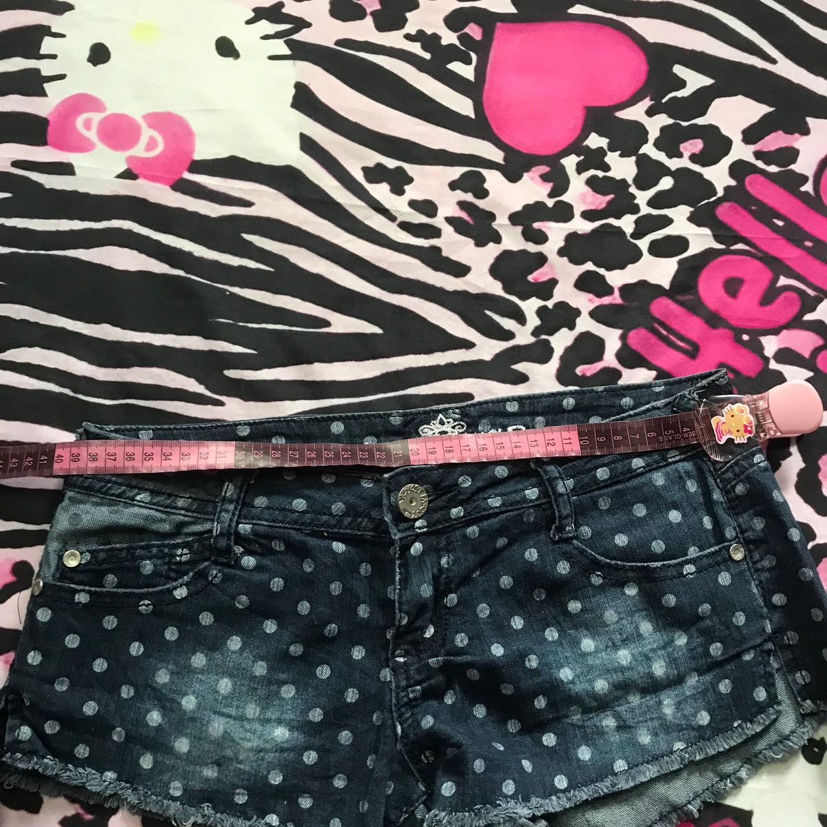 Almost Famous Lowrise Polkadot Shorts