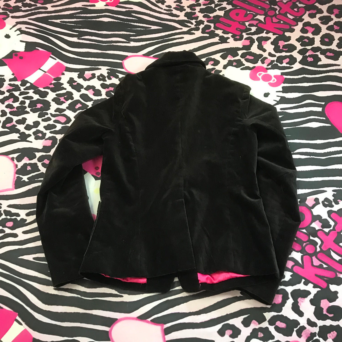 Playboy Authentic 2000s Velour Blazer