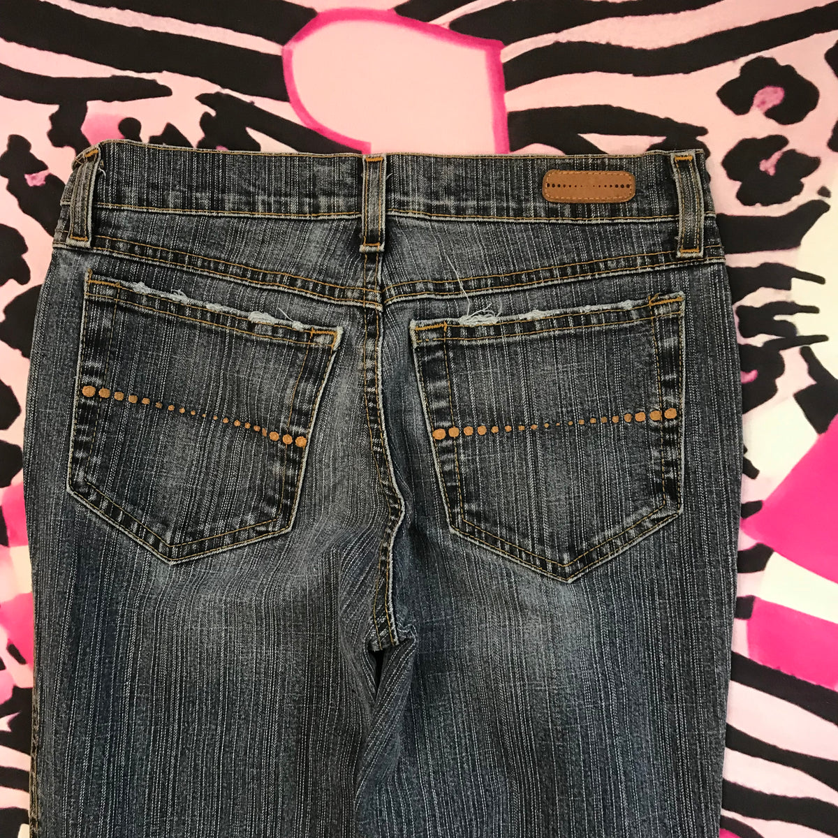 GLO Lowrise Flared Jeans