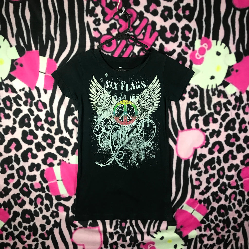 Six flags Grunge tee