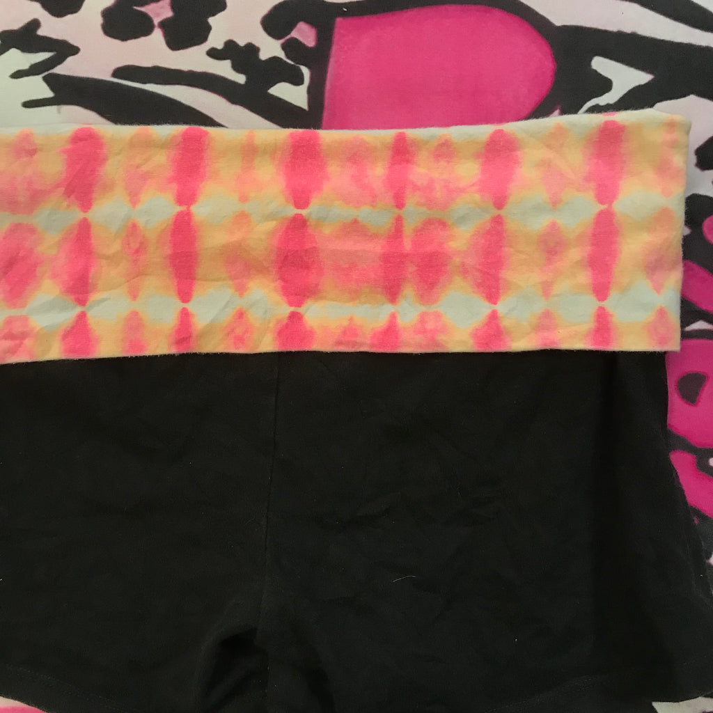 VS Pink FoldOver Yoga Shorts