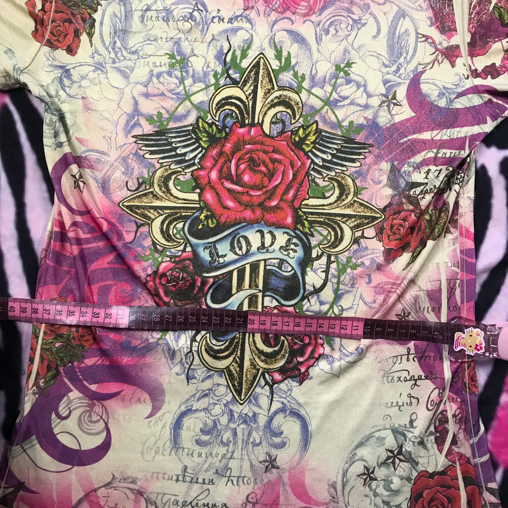 Grunge babydoll top