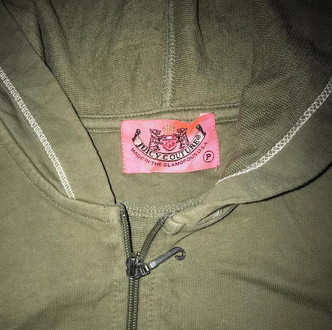 Juicy Couture Zip Up Jacket Top