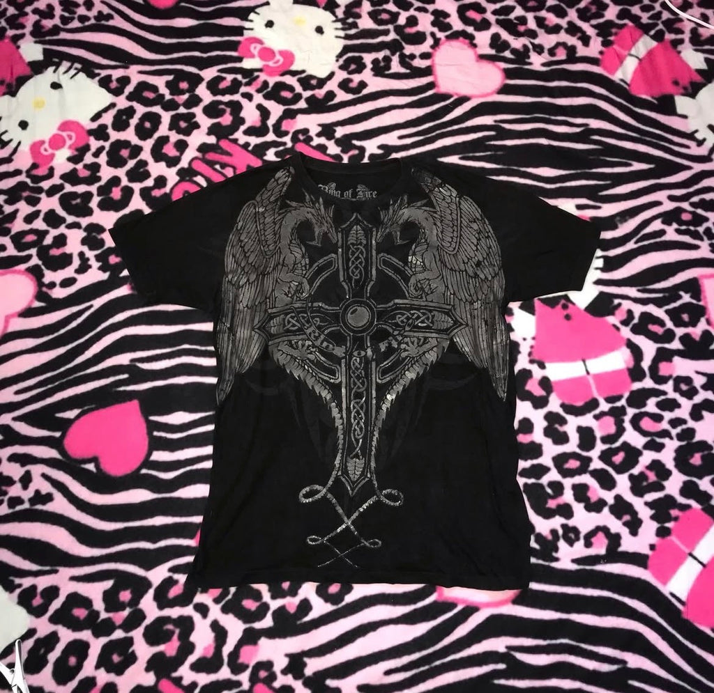 Ring of Fire Grunge Tee