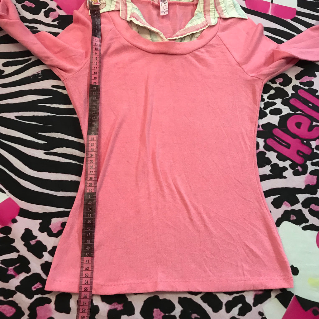 Mean Girls Style Polo Layered Top