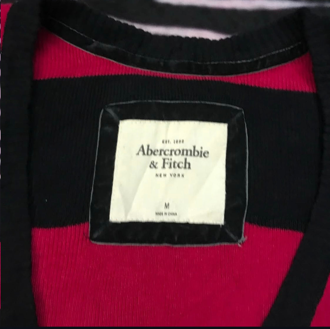Abercrombie & Fitch Stripe sweater cardigan