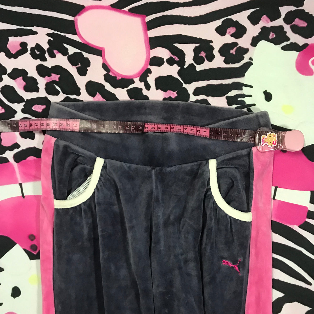 Puma Velour Flared Joggers