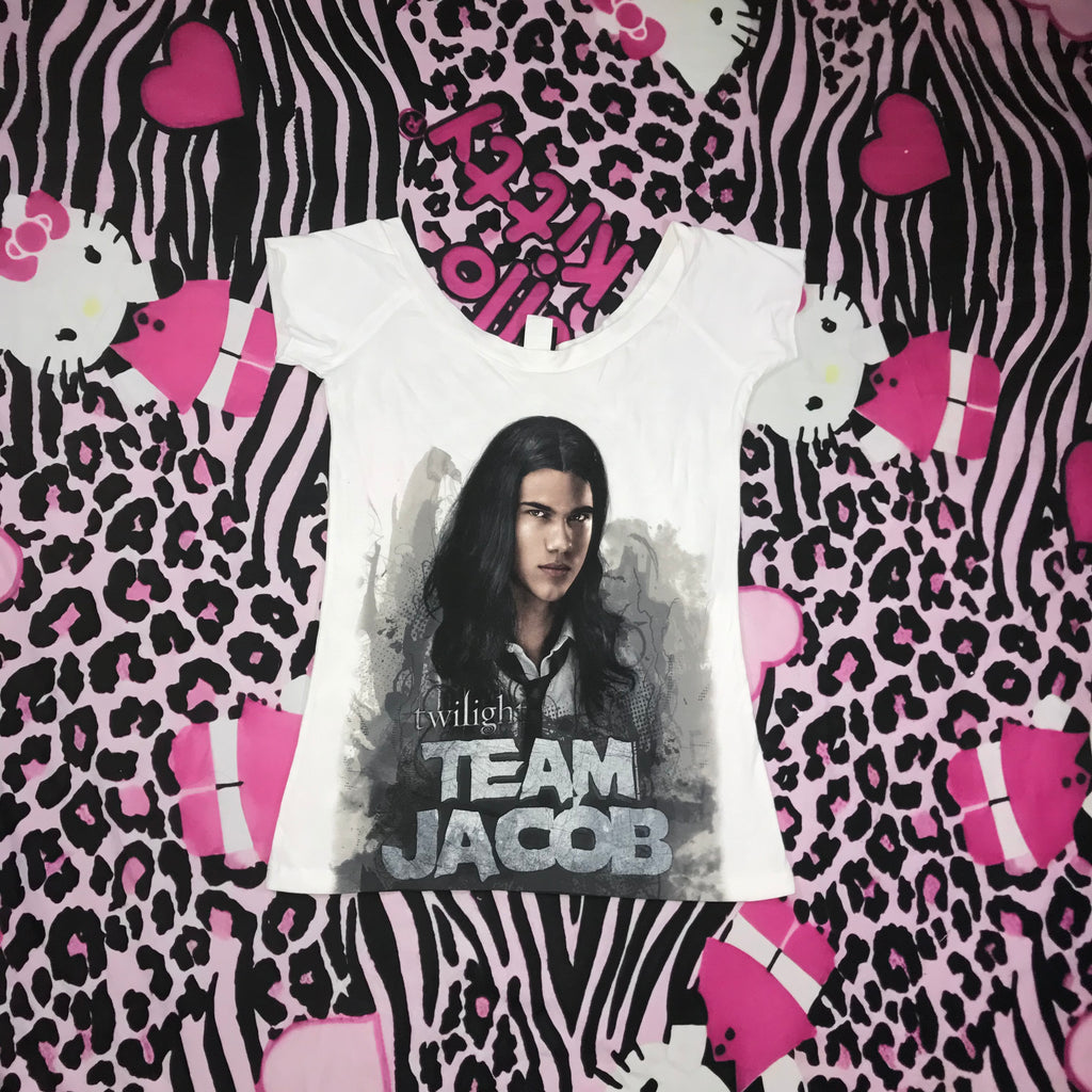 Team Jacob Open Shoulder Style Top
