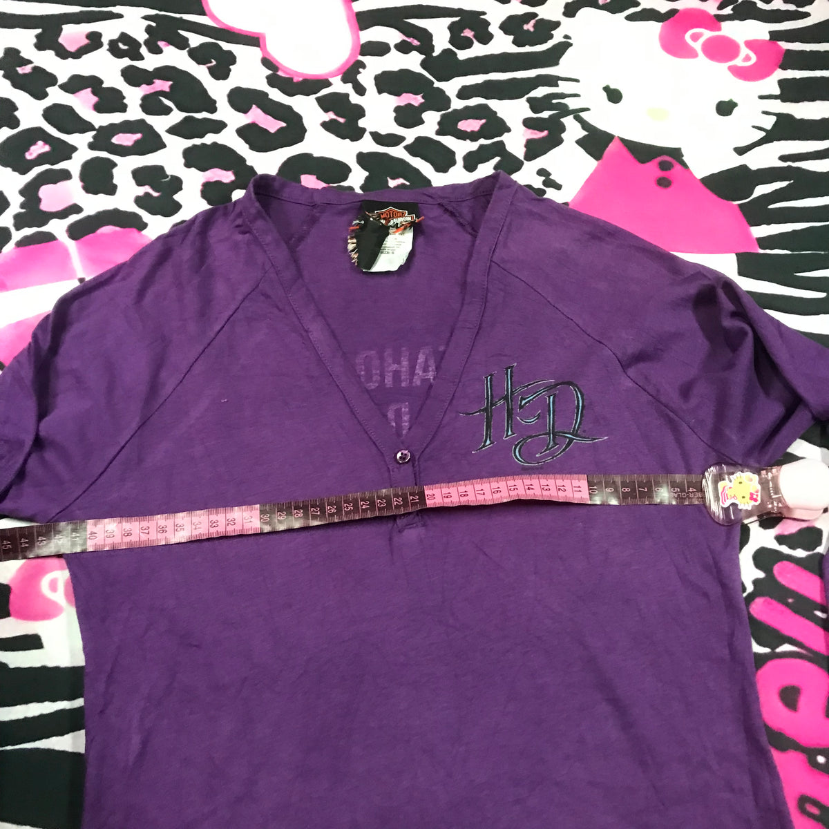 Harley Davidson Long Sleeve Henley