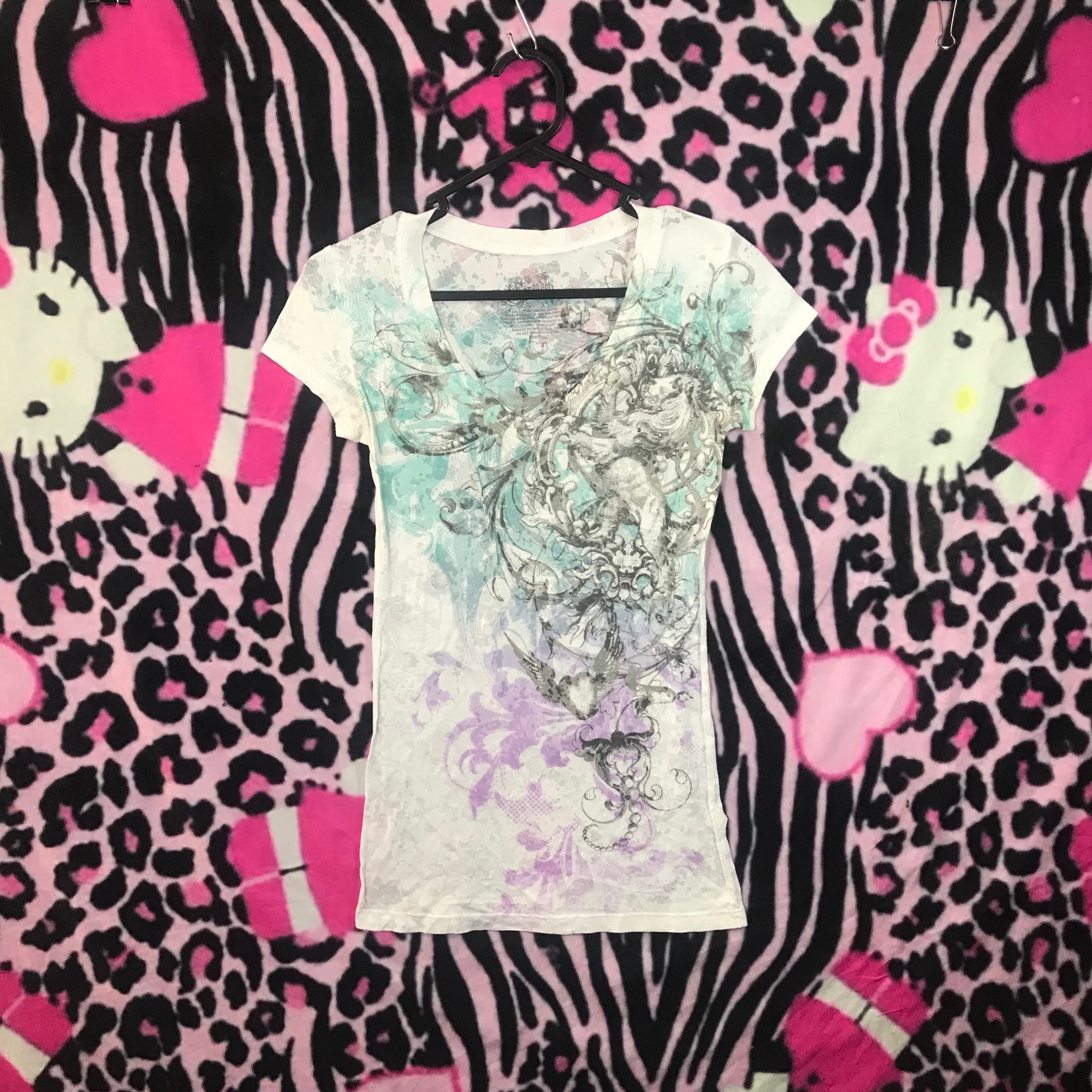 Stranded Grunge Baby tee