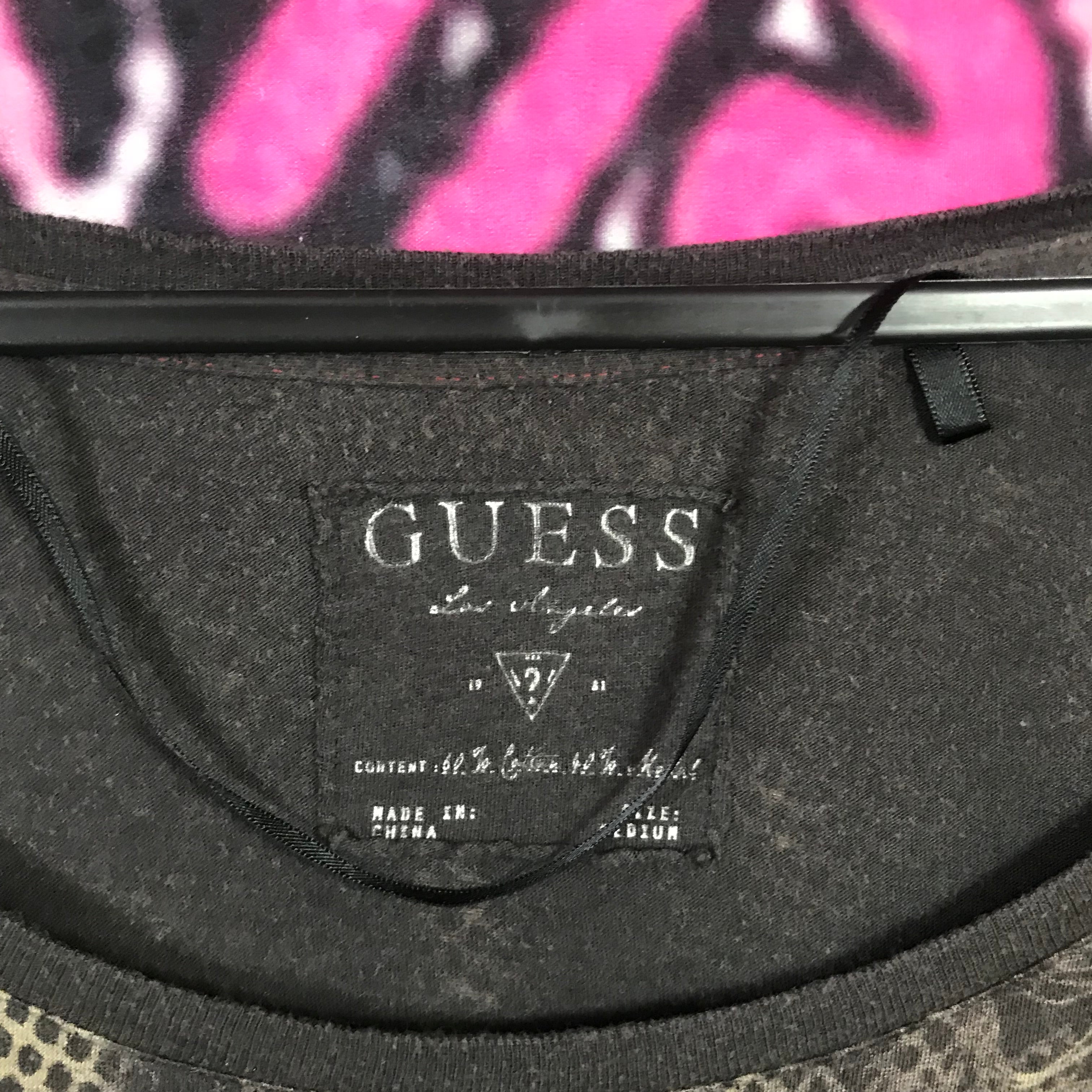 Guess 2000s snake print top