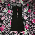 VS Pink Lowrise Flared Foldover Leggings
