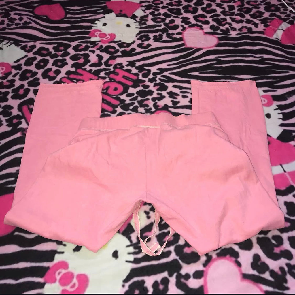 Vs Pink Lowrise Joggers
