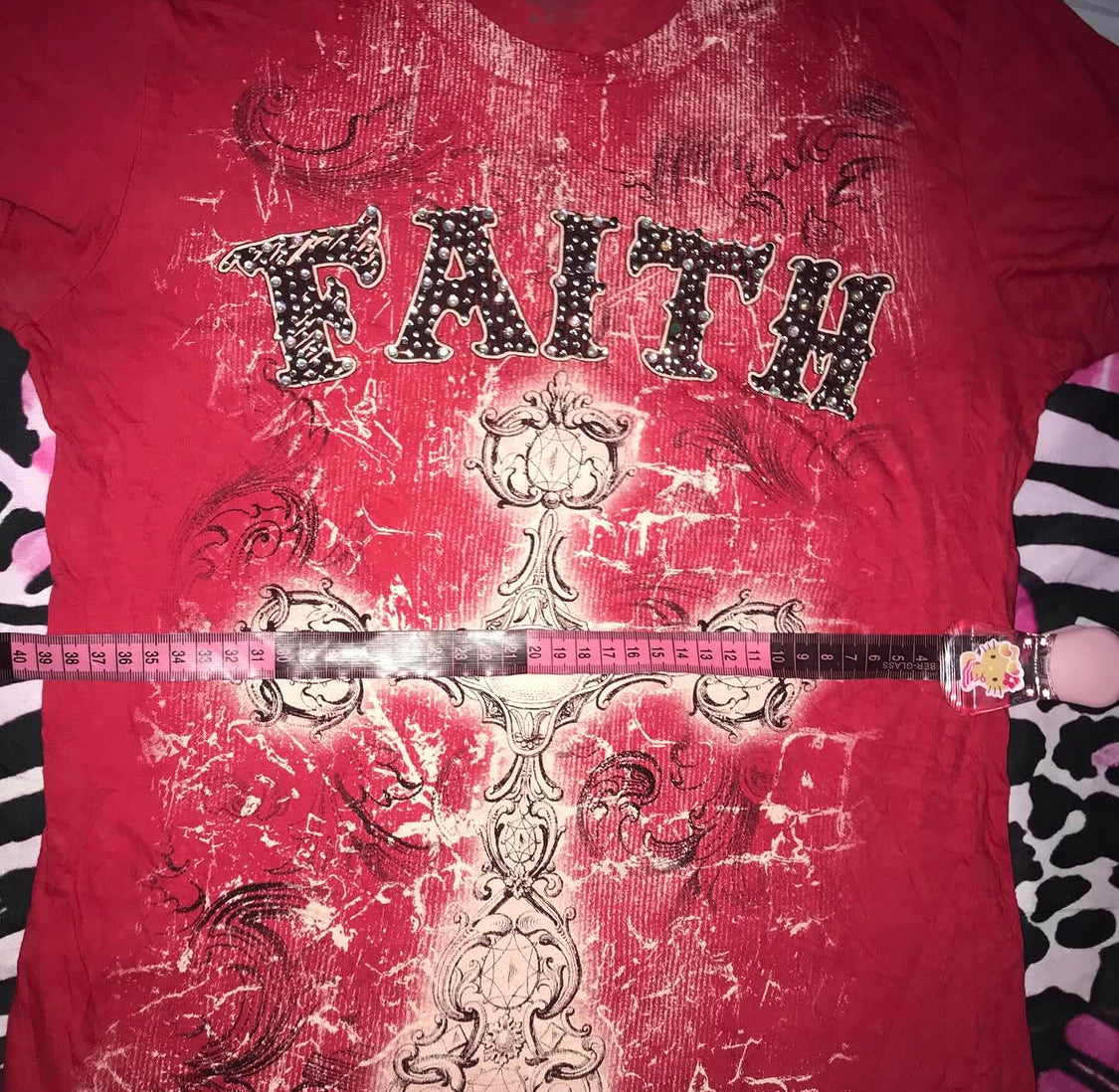 Faith Grunge Baby Tee