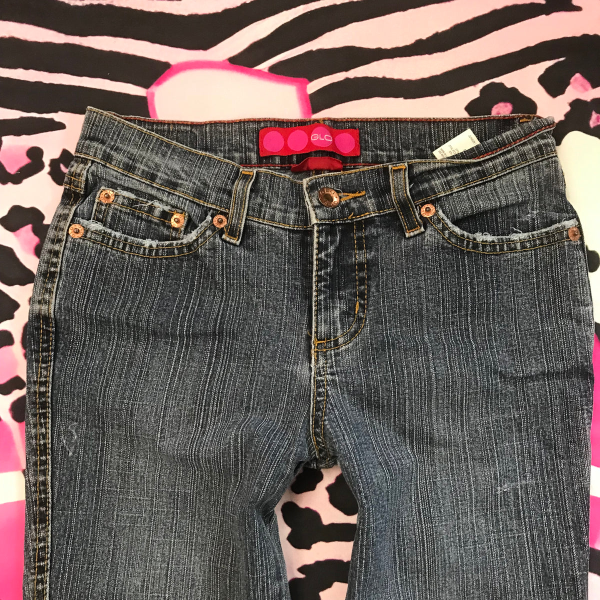 GLO Lowrise Flared Jeans