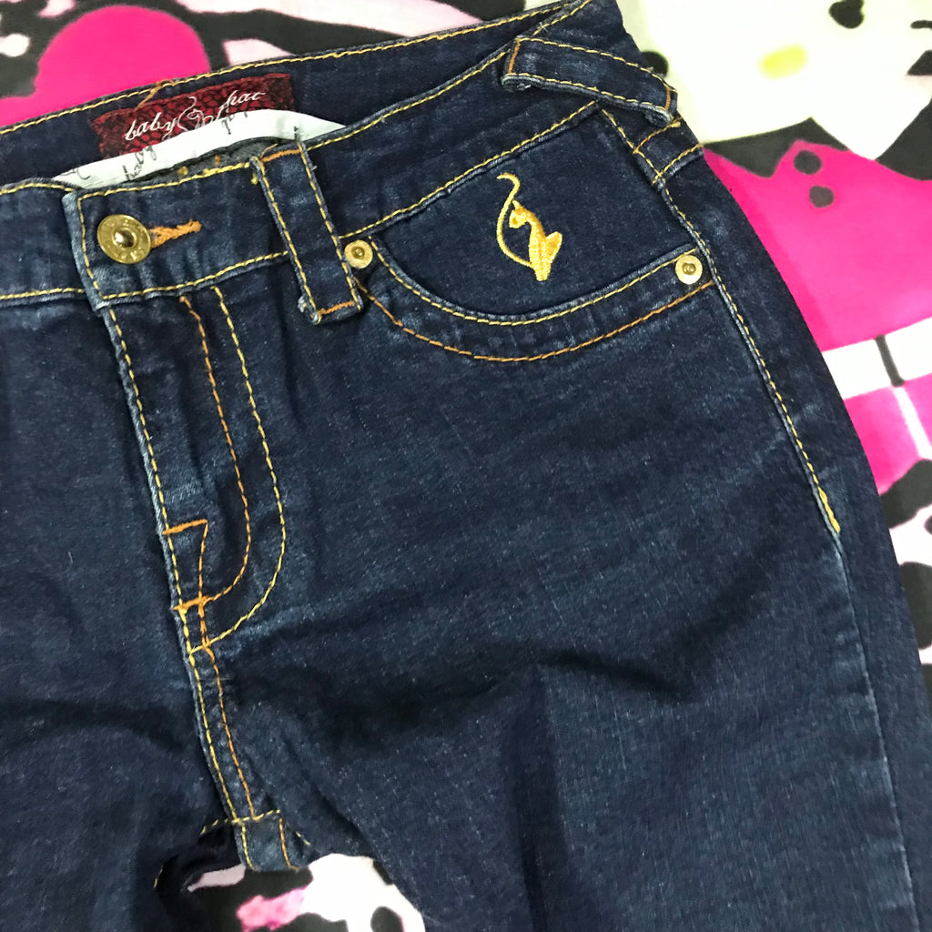 BabyPhat Lowrise straight fit Jeans