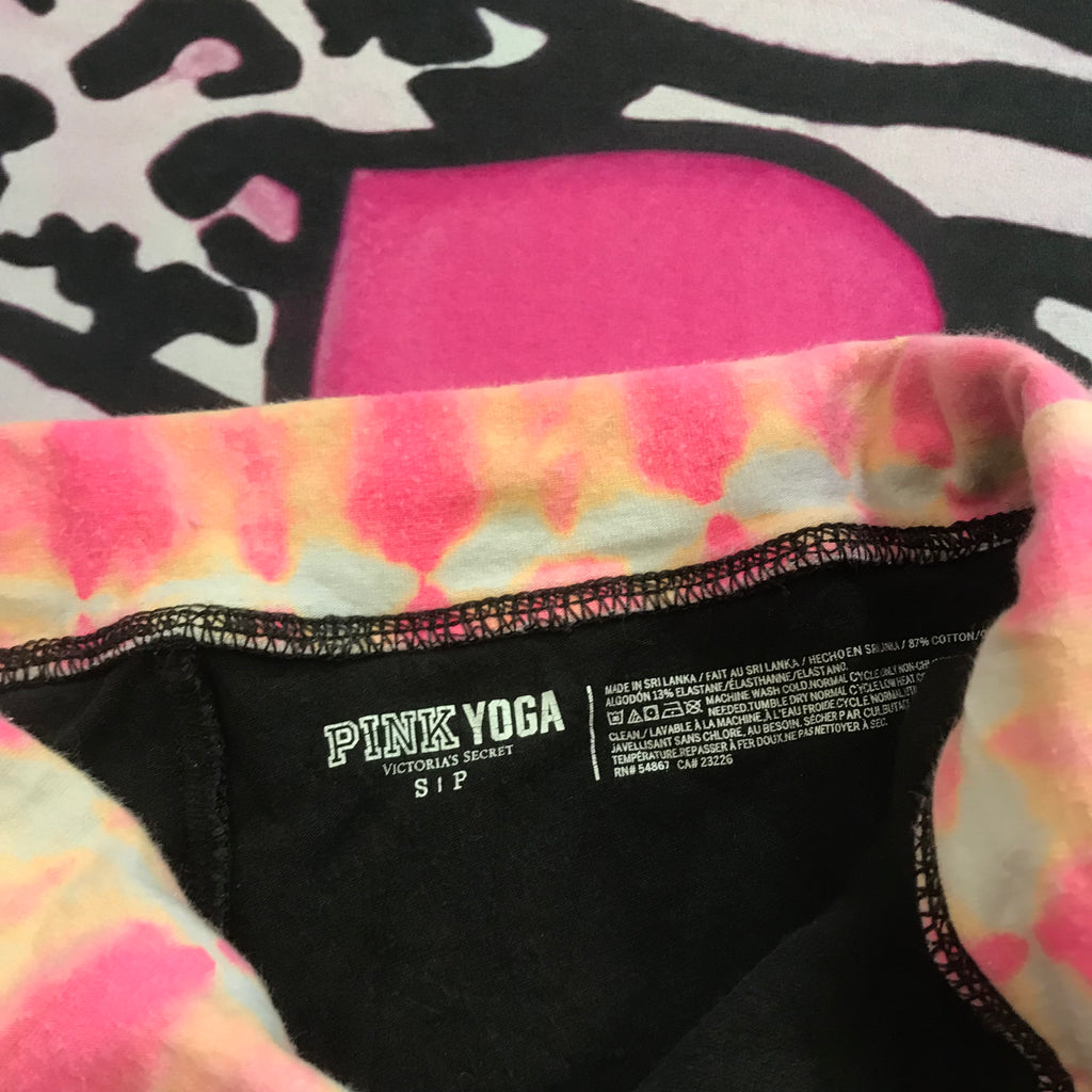 VS Pink FoldOver Yoga Shorts