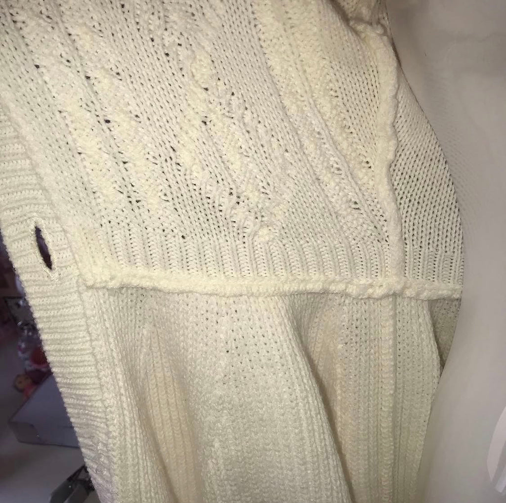 LizLisa Vintage Fur Cardigan