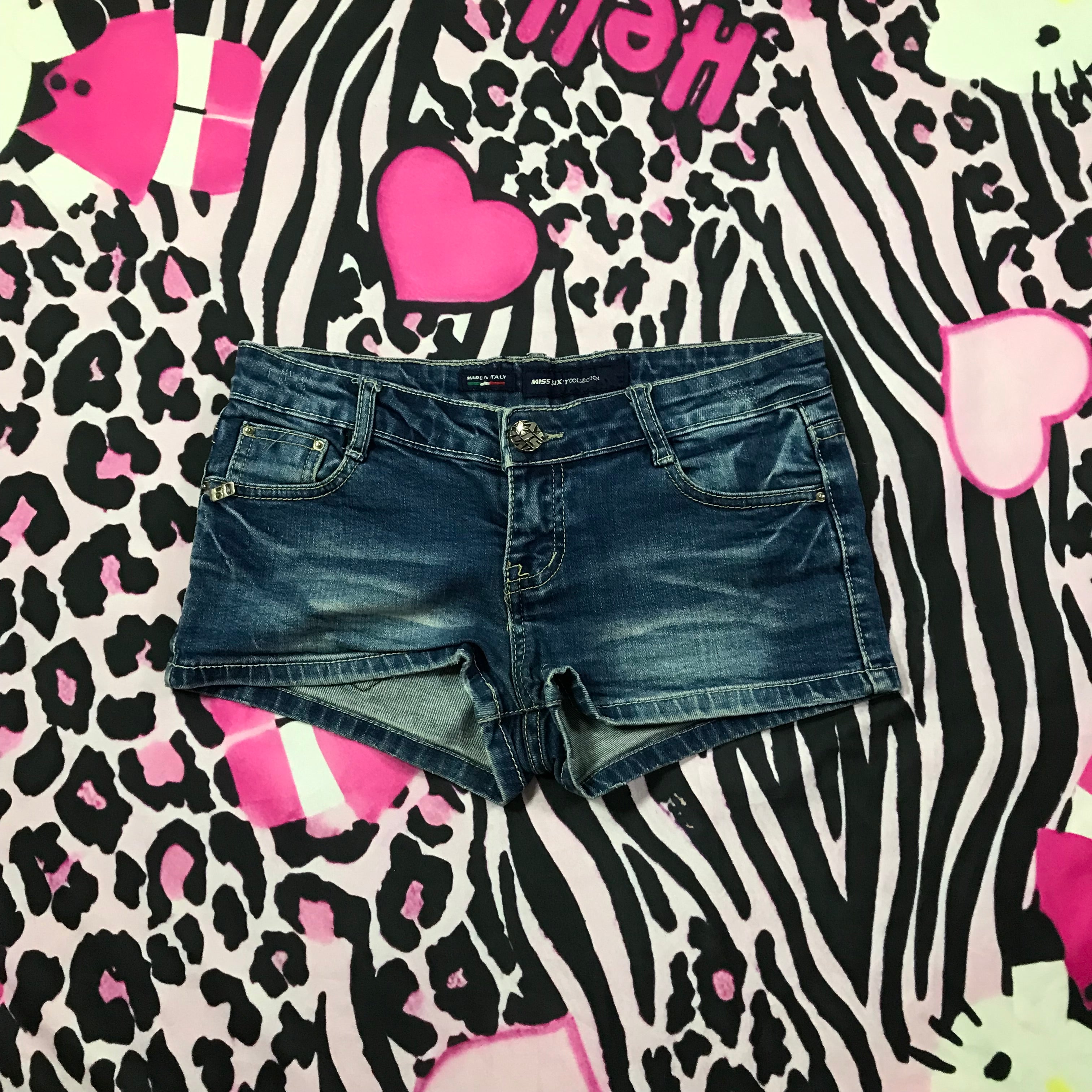 Miss Sixty Lowrise Mini Shorts