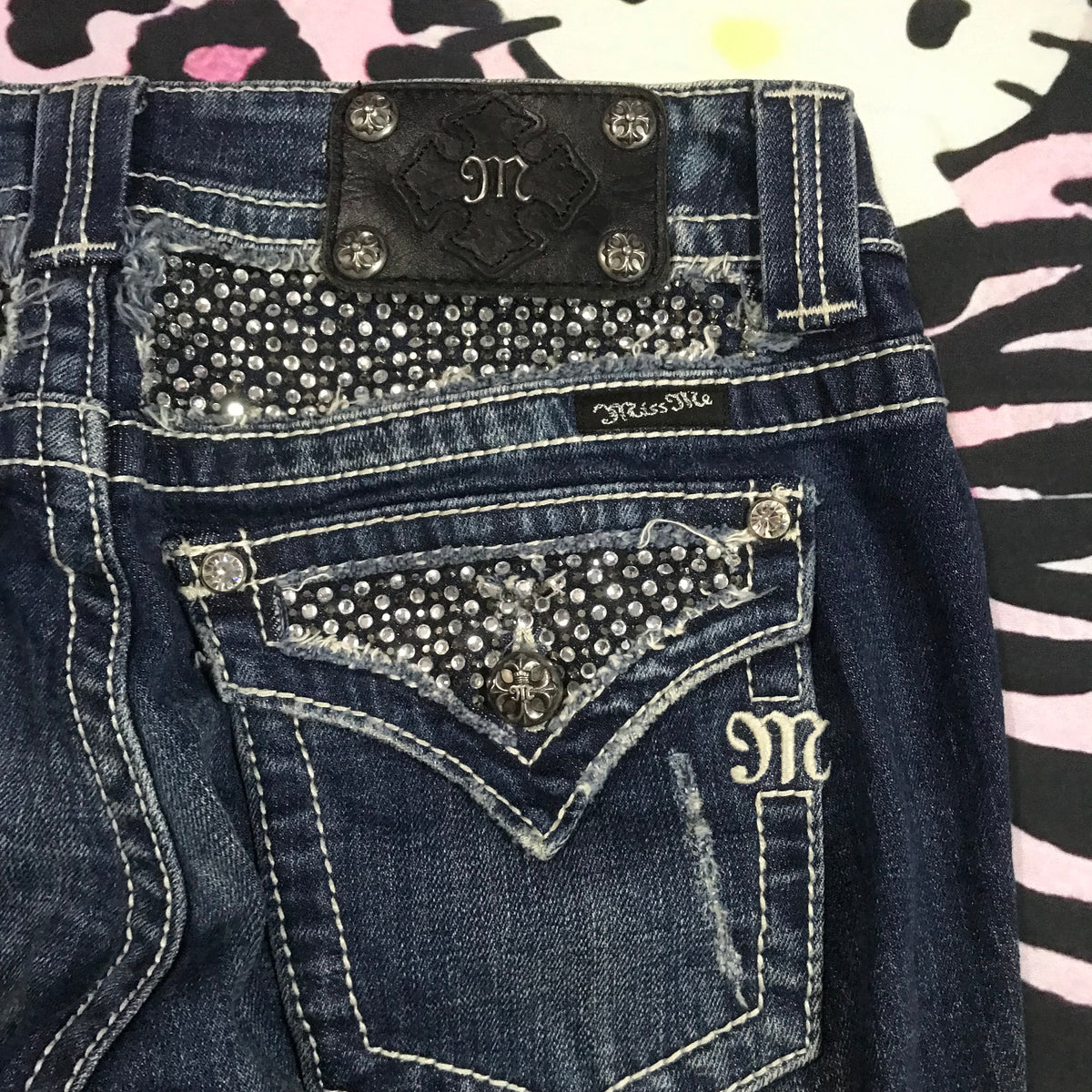 MissMe Capris Lowrise