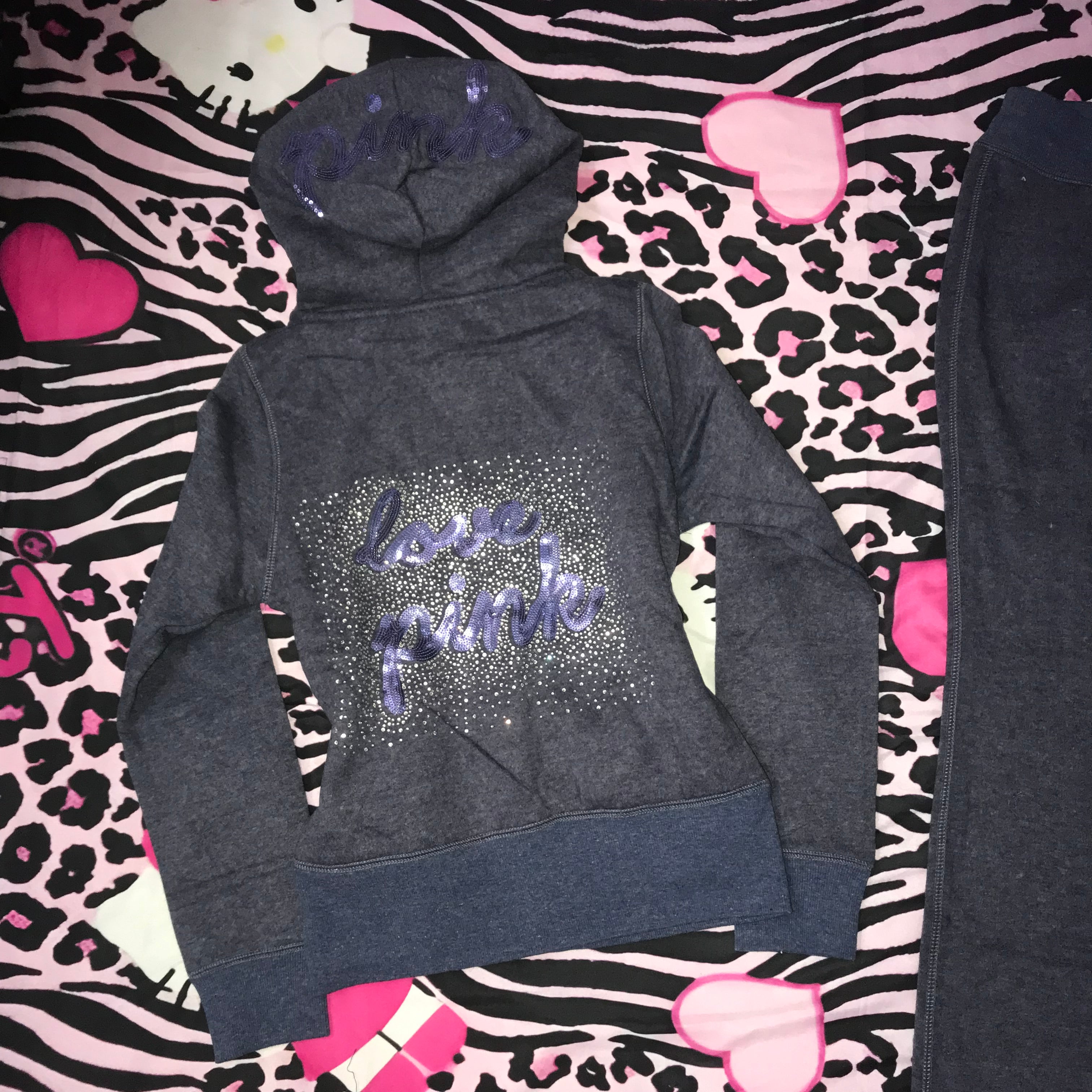 Team Pink Fur Lined Set